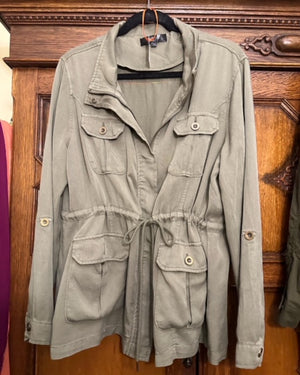 Rayon Jacket - Times Square at Night
